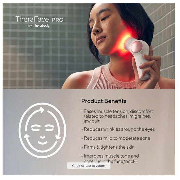 Therabody TheraFace PRO Device - White- BRAND NEW Sealed in Box - Picture 7 of 9